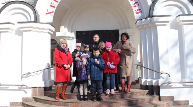 Храм Рождества Христова г. Фрязино посетили дети и педагоги городских школ