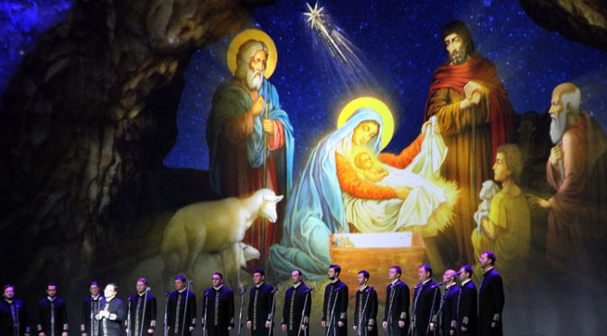 24 января 2019 года хор Валаамского монастыря посетил храм Рождества Христова в Наукограде Фрязино