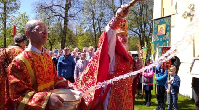 22 мая 2022 года – Престольный день в храме свт. Николая Мирликийского Патриаршего Подворья в с. Здехове